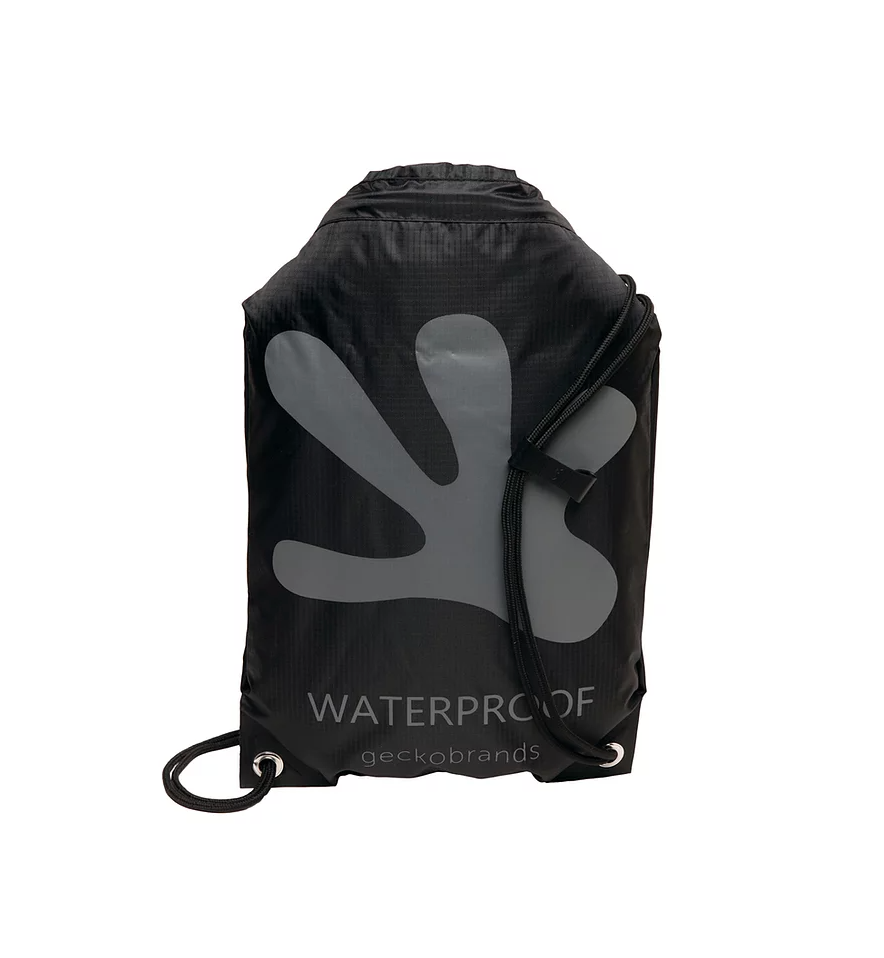 Gecko Waterproof Drawstring Backpack