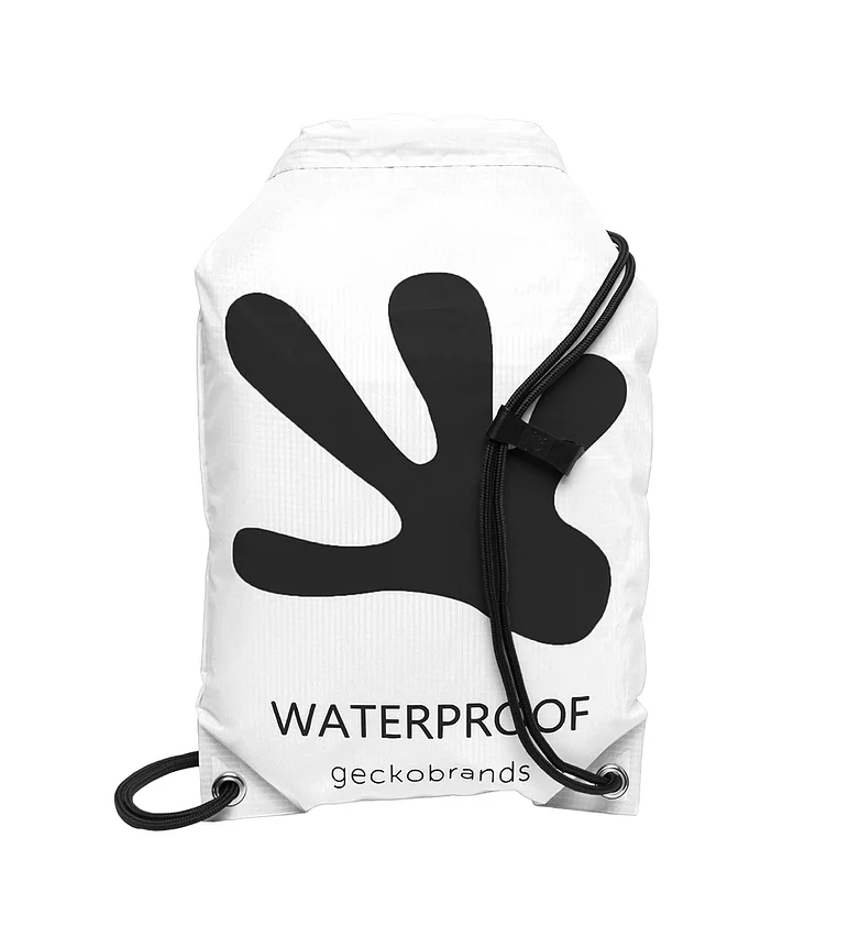 Geckobrands waterproof drawstring 2.0 backpack 2025