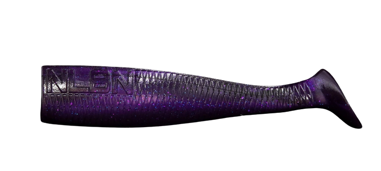 NO LIVE BAIT NEEDED PADDLE TAIL 5"