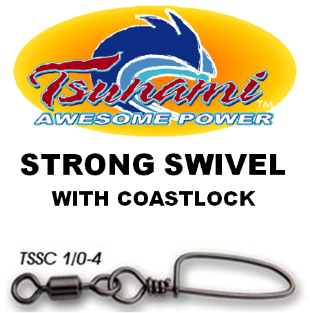 TSUNAMI STRONG SWIVEL W/ COAST LOCK