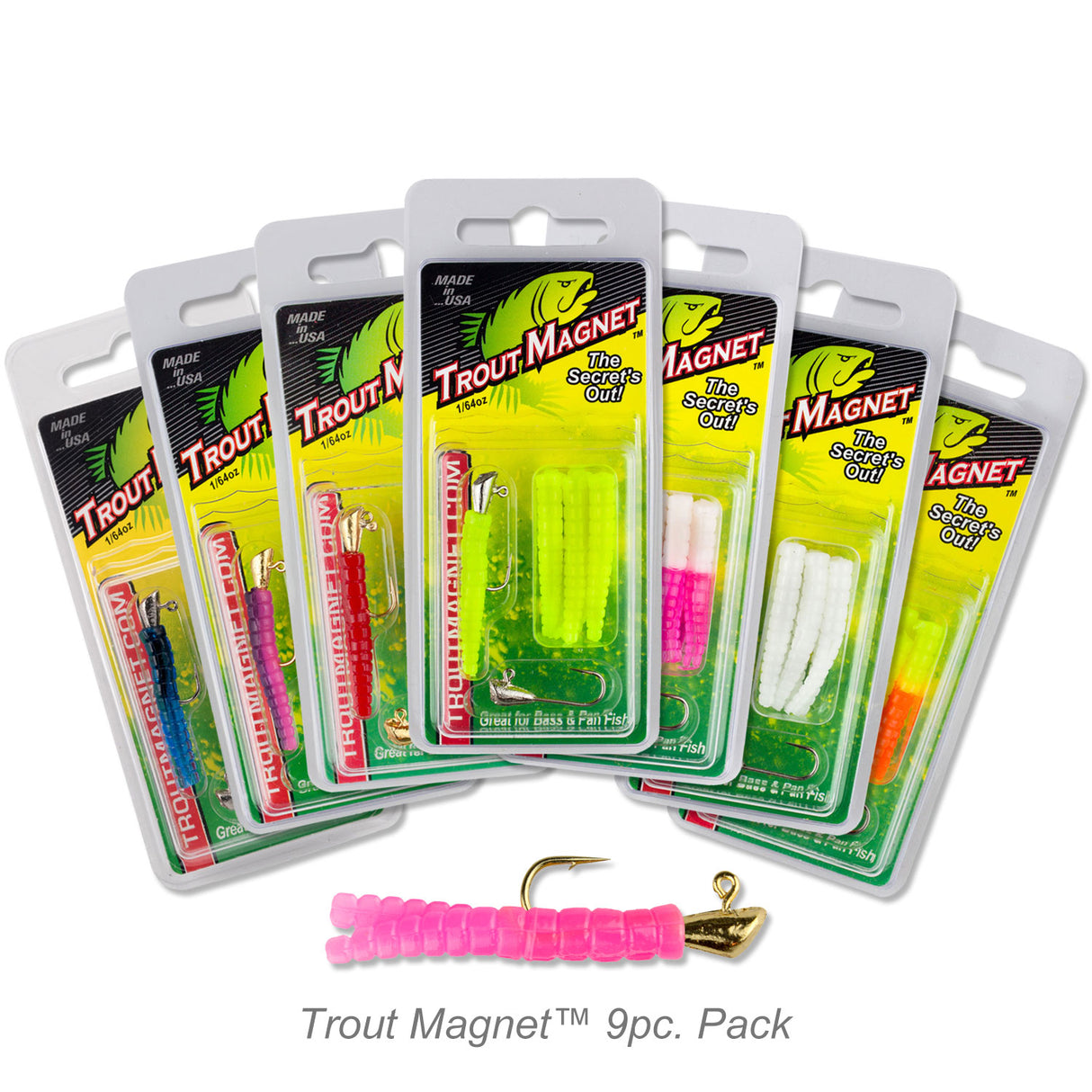 TROUT MAGNET 9 PC. PACK
