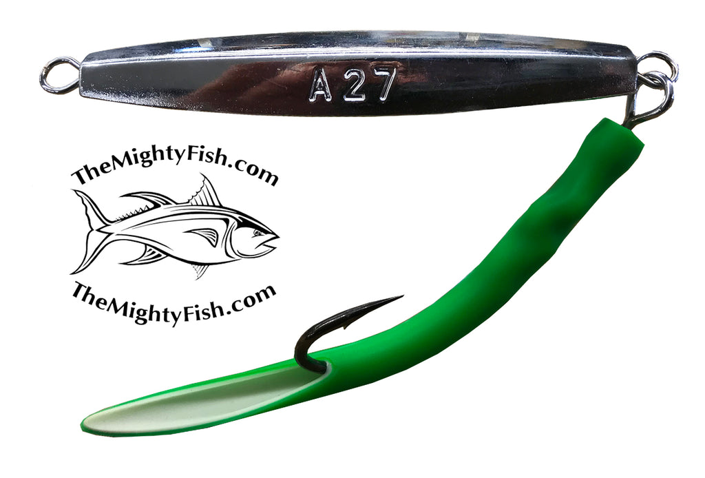 THE MIGHTY FISH TACKLE COMPANY MF 027 DIAMOND JIG THE MIGHTY FISH TACKLE COMPANY MF 027 DIAMOND JIG