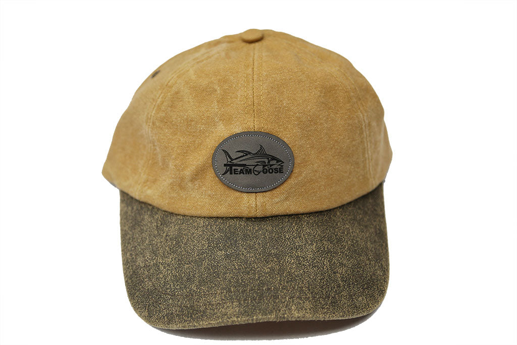 TEAM GOOSE LEATHER WEEKENDER CAP