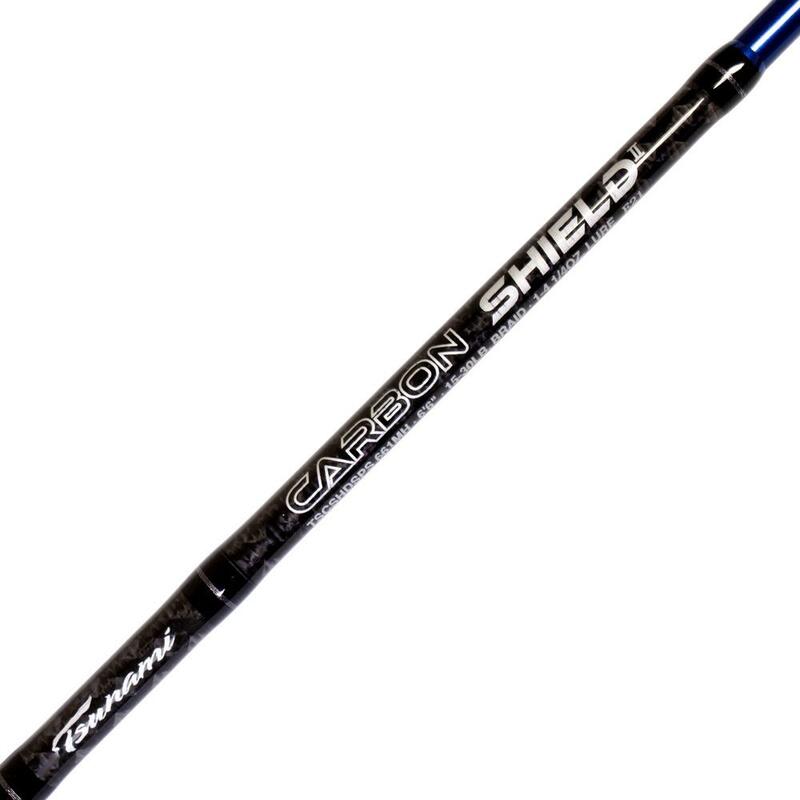 TSUNAMI CARBON SHIELD II SLOW PITCH SPINNING ROD