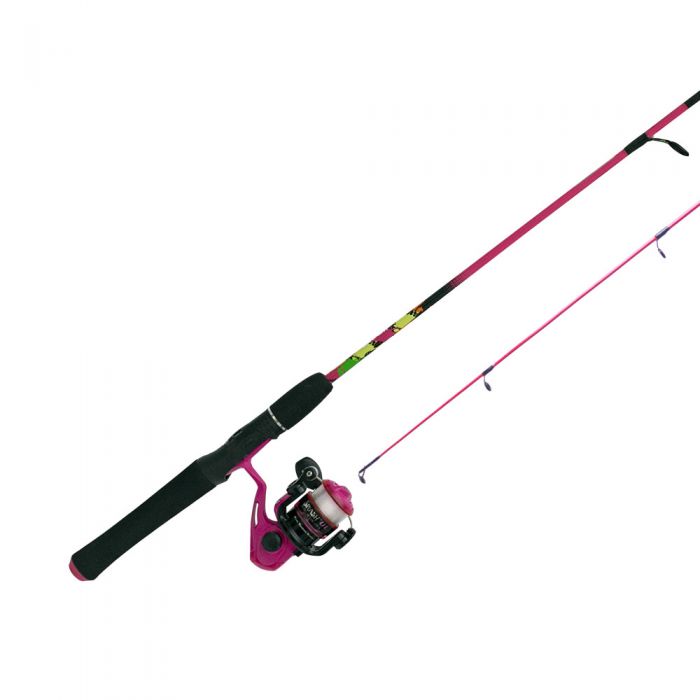 Zebco Splash Junior 402 Spincast Combo Girls, Pink