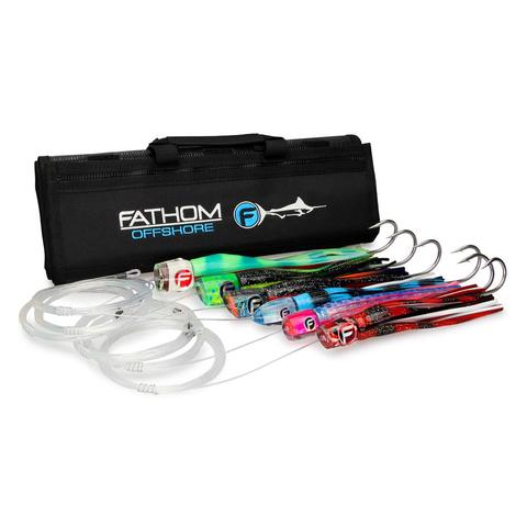 FATHOM BLUE WATER TROLLING PACK 6 LURES