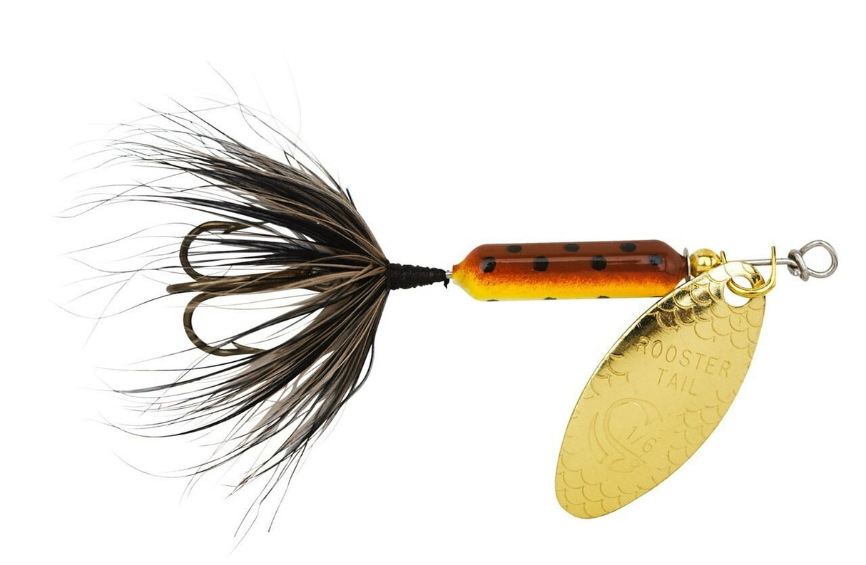 Tsunami COCK-TAIL In-Line Spinner 1/8 oz Brown/Yellow/White