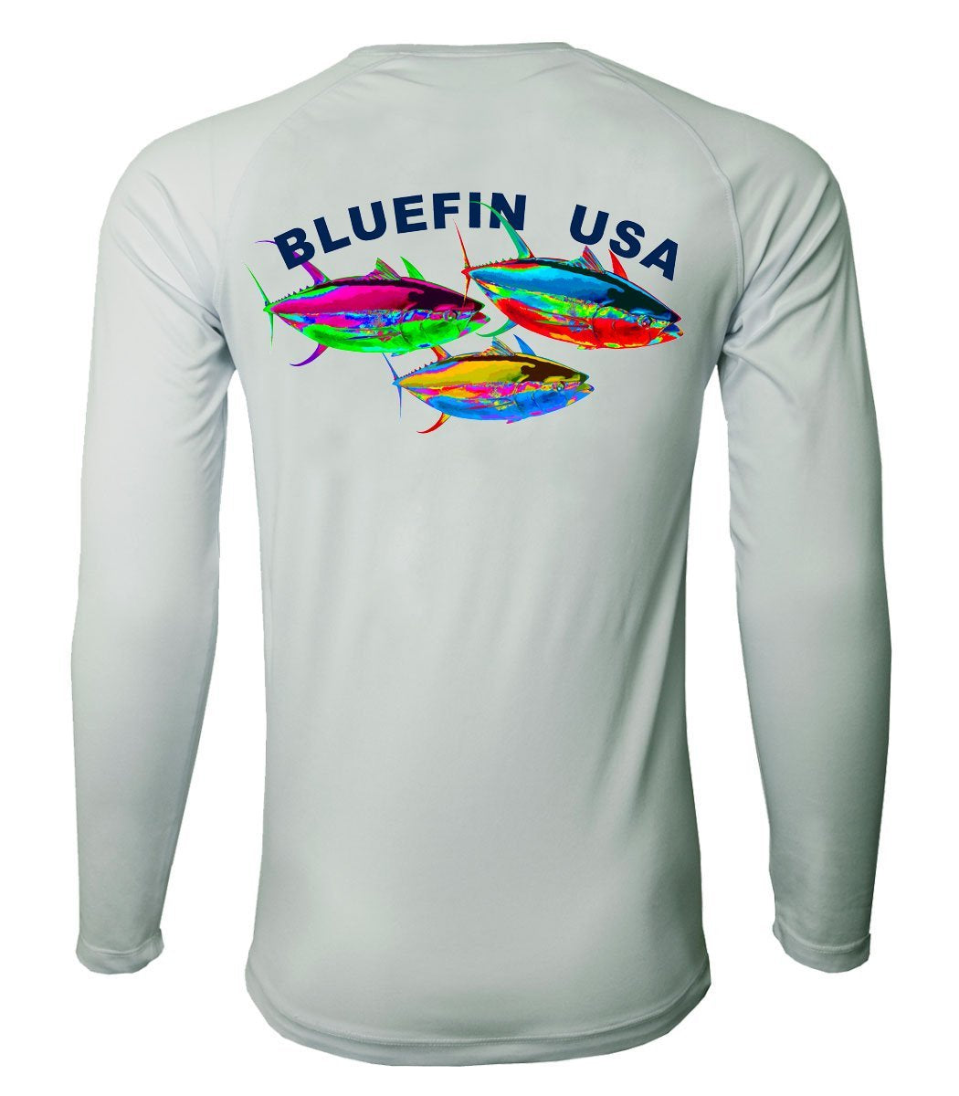 BLUEFIN SECOND SKIN COLOR SCHEME TUNAS SOLAR TEE