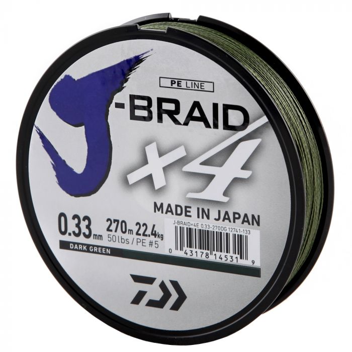 DAIWA JBRAID X4 150 YDS