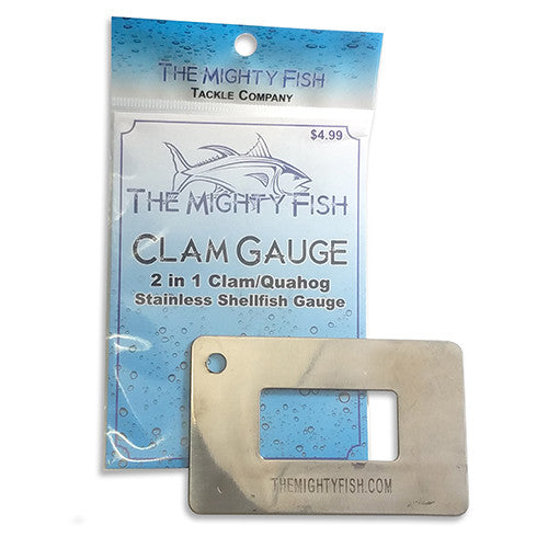 THE MIGHTY FISH TACKLE COMPANY CLAM GAUGE