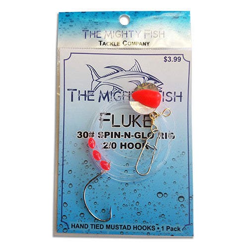 THE MIGHTY FISH TACKLE COMPANY SPIN-N-GLO FLUKE RIG