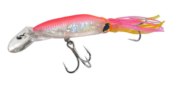 Yo-Zuri Sashimi Squirt 3D - Esca Per Calamari Glow Naturale 7 1/2 - Pesca In Mare