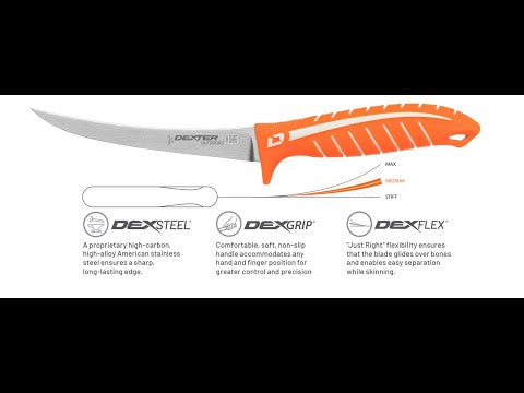 DEXTER DEXTREME 6" FLEXIBLE FILLET KNIFE