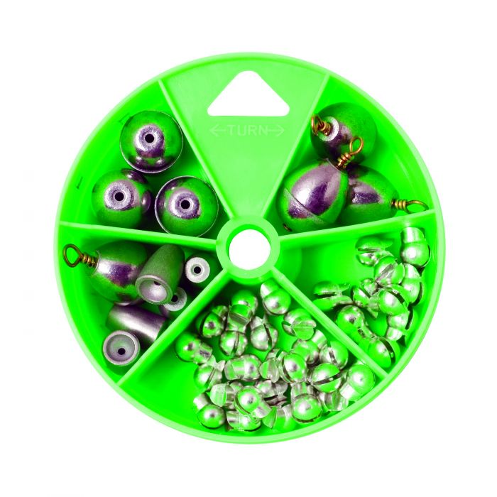 EAGLE CLAW SINKERS ASSORTMENT NON-LEAD