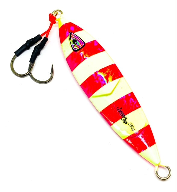 JOHNNY JIGS SLOW PITCH JIG RIDGED 150 GRAMS