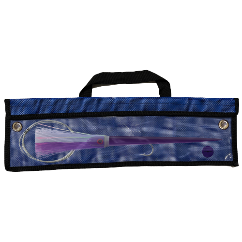 blue wolf fishing lures WolfPack Tackle Ahi Pre-Rigged Trolling Lure - 5.5oz - Glow Purple Head making them particularly effective Color:Garnet/Gunmetal CUSTOM IGFA SERIES TROLLING leader reel