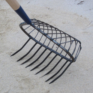 R.A. RIBB COMPANY STEEL "SNAPPIN' TURTLE" RAKE NO 6