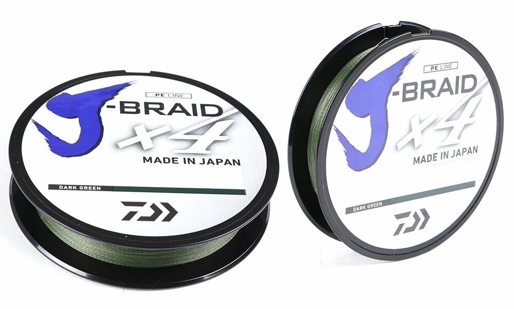 DAIWA J-BRAID X4 DARK GREEN