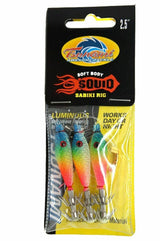 TSUNAMI SQUID SABIKI RIGS 2.5"