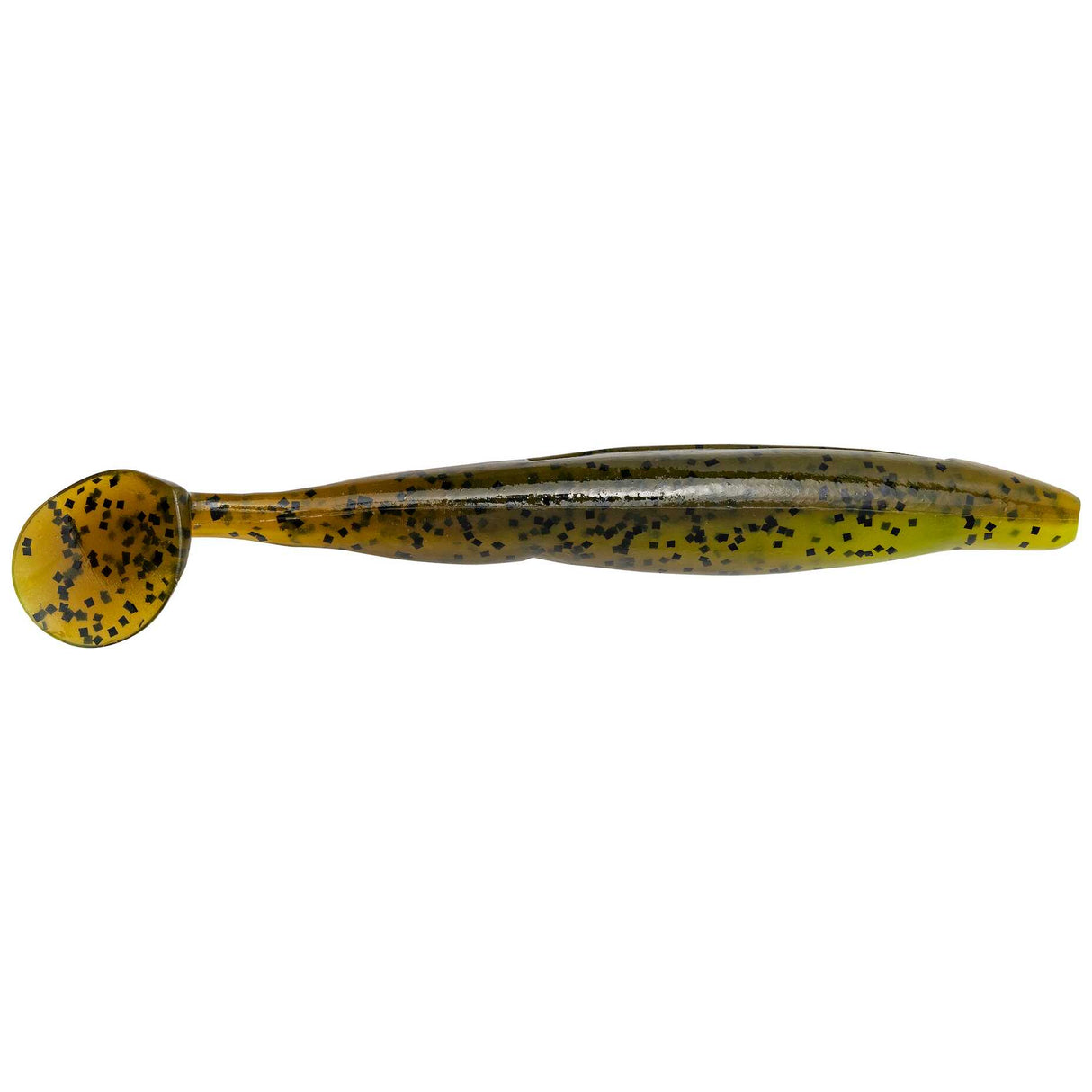 Strike King Swim'n Caffeine Shad - 4in - Pearl Blue Glimmer Back