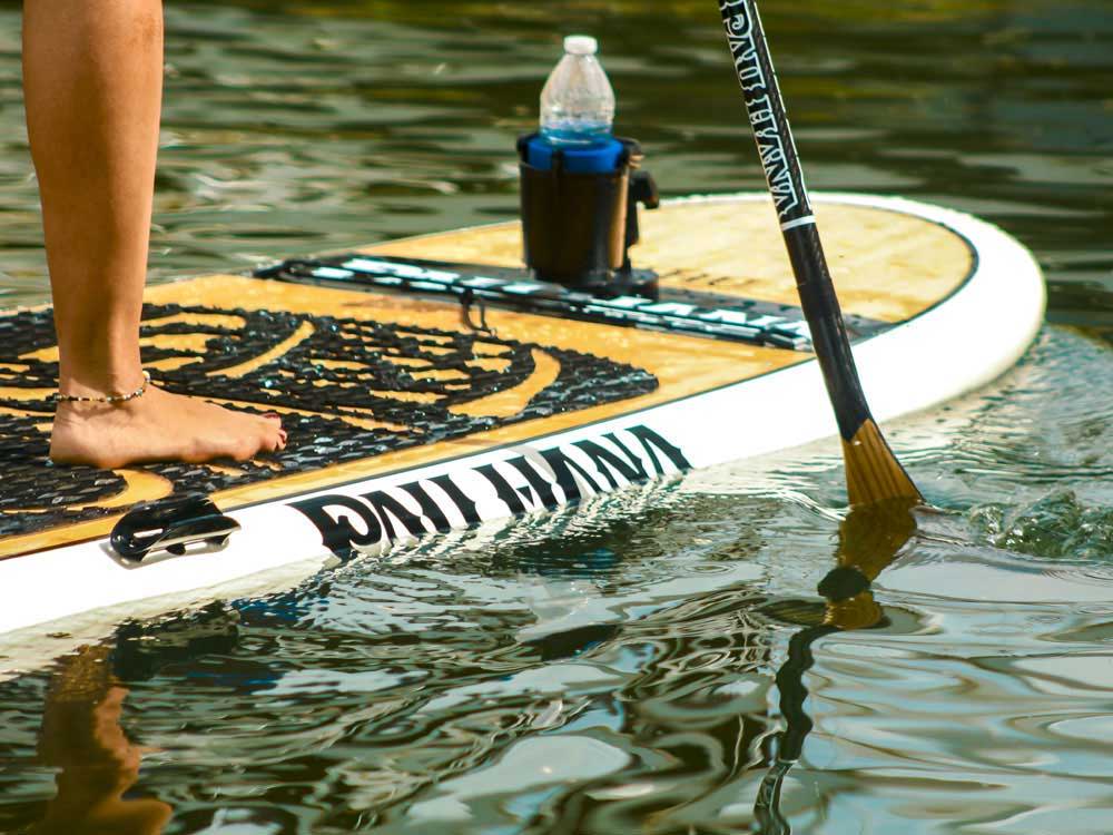 Classic Cherry Wood Paddle Board