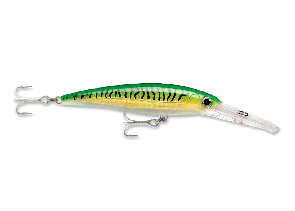 Rapala XRMAG30 X-Rap Magnum Lure, Gold Green Mackerel, 6.25